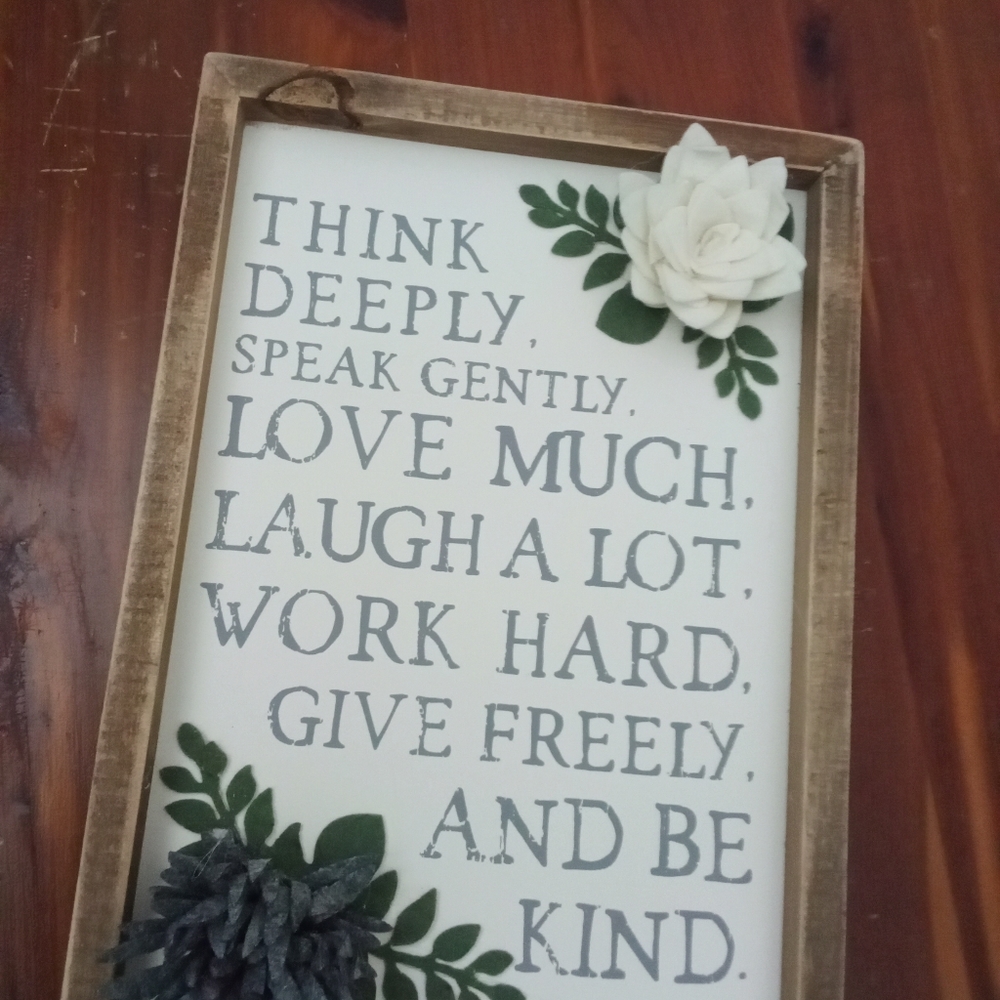 Rustic wall hanging
